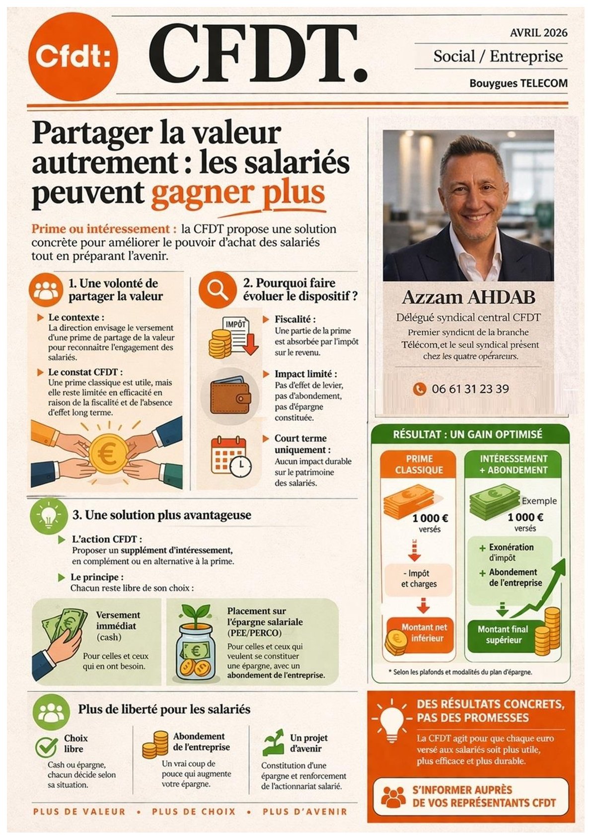 Partager la valeur autrement : les salariés peuvent gagner plus