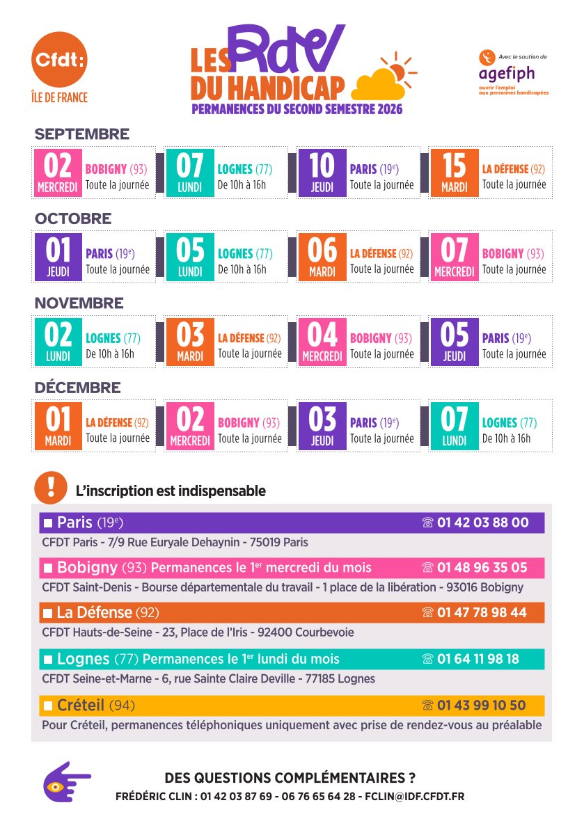 Calendrier permanence 