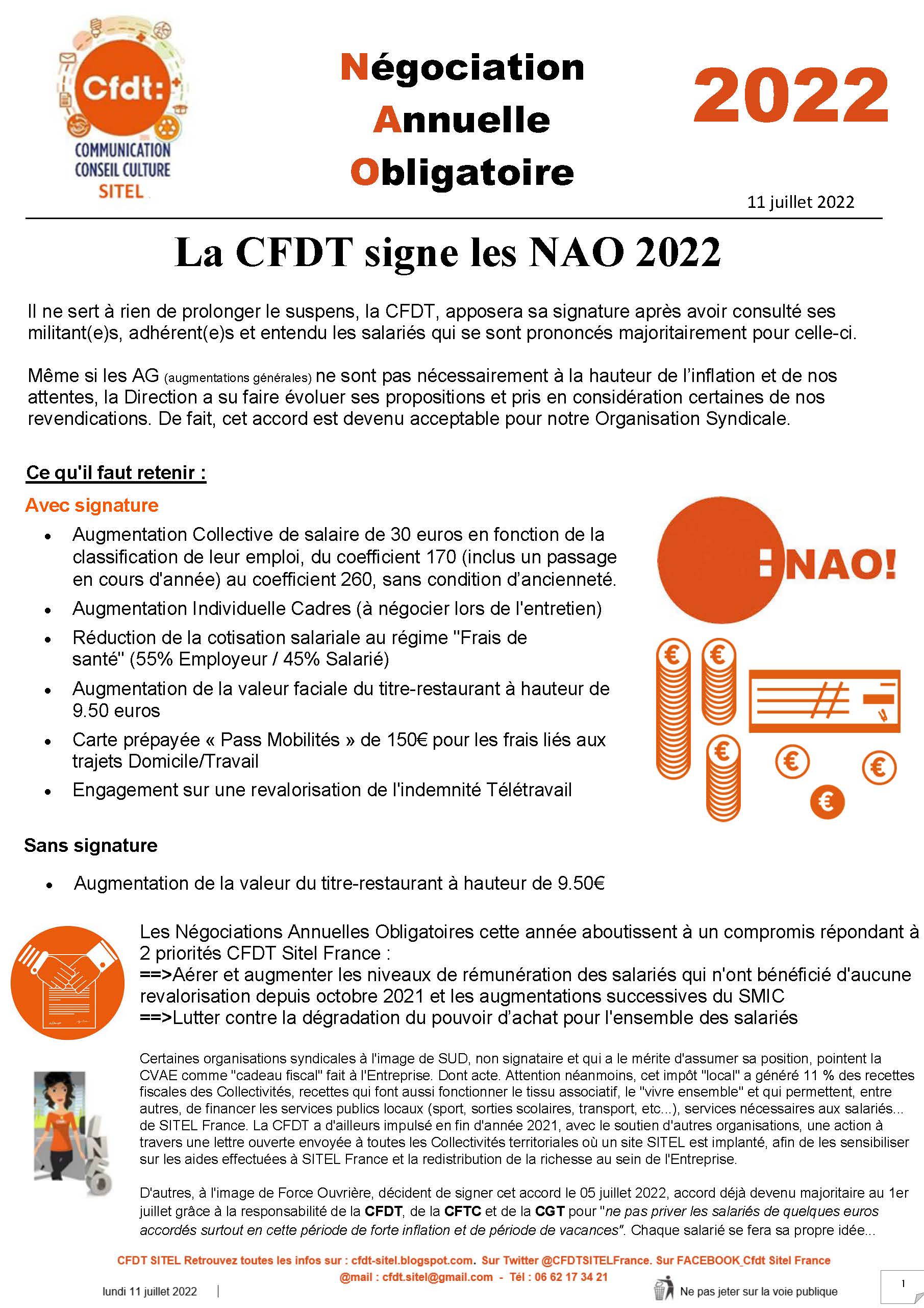 || NAO SITEL France || FIN