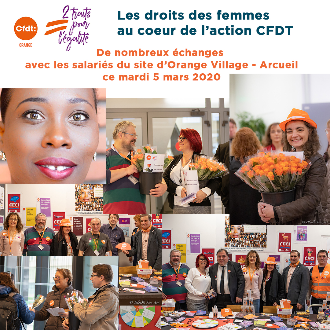   À la CFDT, la journée des droits des femmes, c’est 365 jours par an !