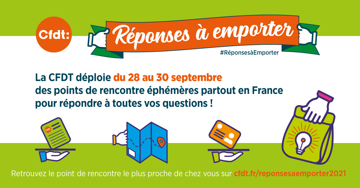 réponses à la carte