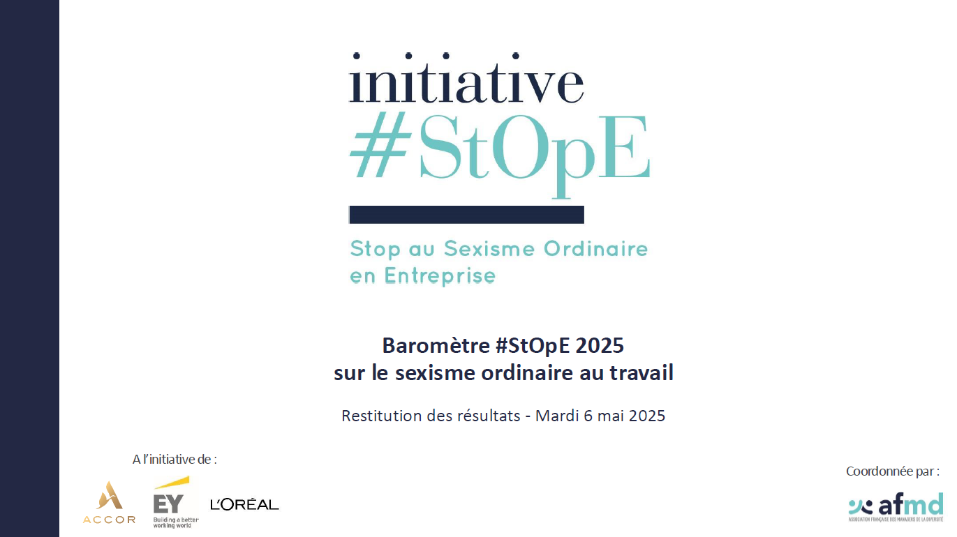 LE BAROMETRE #sToPE 2025 : Discriminations liées au genre
