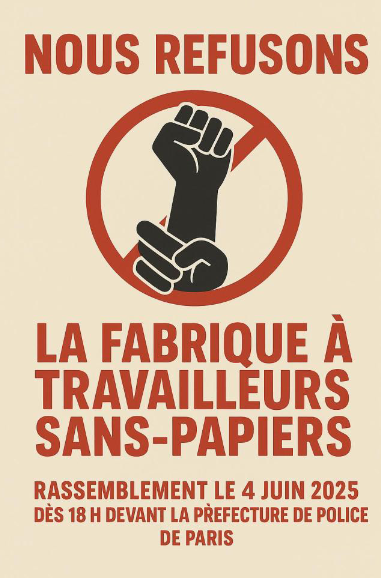 Nous refusons la fabrique à travailleurs sans-papiers