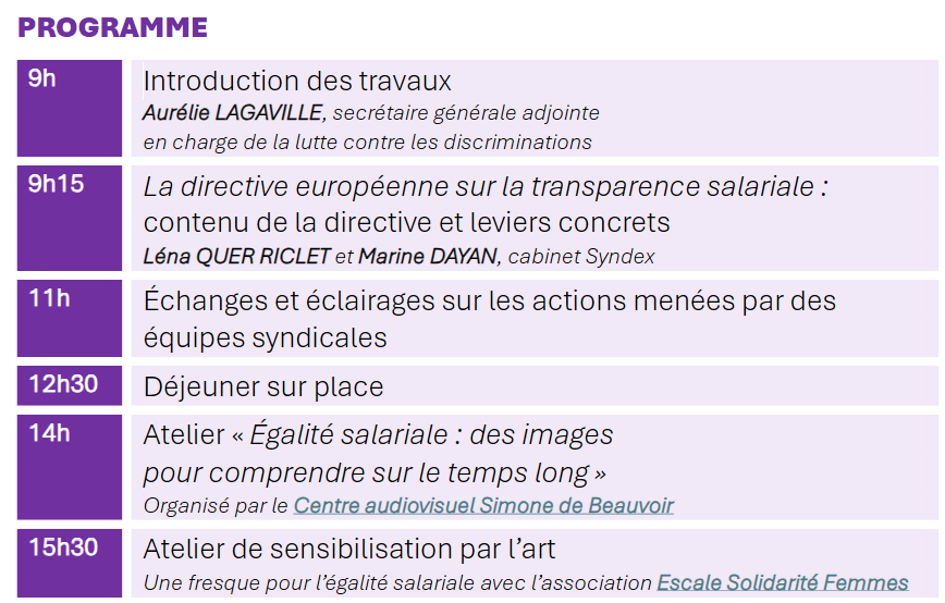TRANSPARENCE SALARIALE : CHANGER LA DONNE, ENFIN !