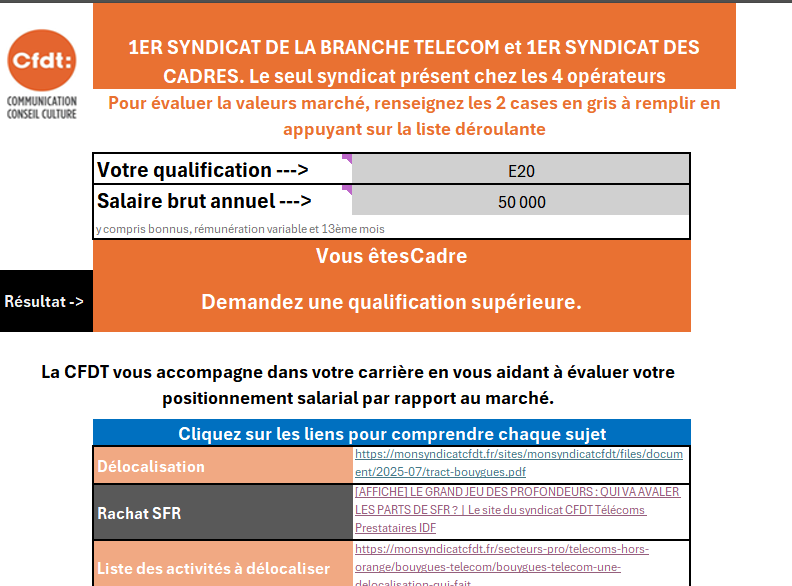 Simulez votre salaire