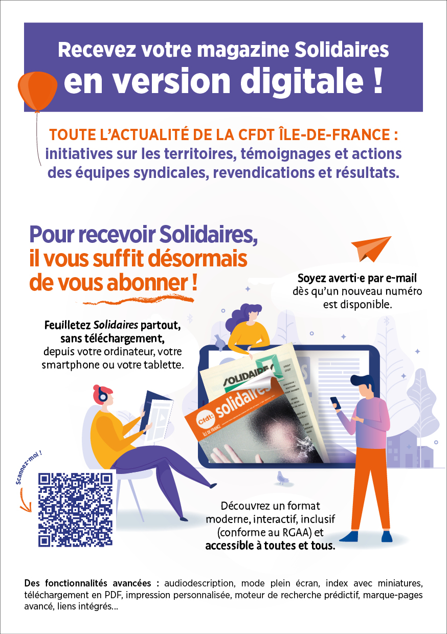 FAITES CONNAÎTRE SOLIDAIRES EN VERSION NUMÉRIQUE
