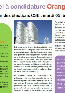 Appel à candidature Orange Lease