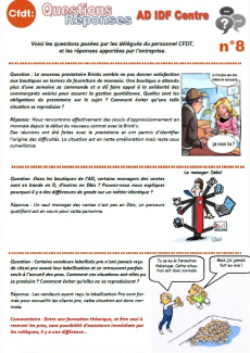 Question réponses - numéro 8 novembre 2018