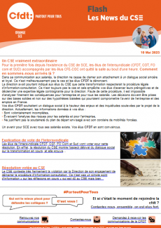 LES NEWS DU CSE