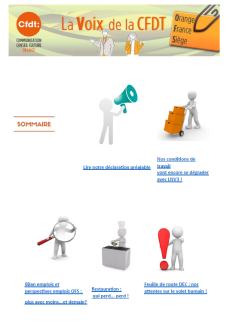 La Voix de la CFDT OFS : N°6