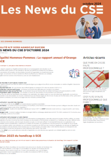 Les News du CSE d’octobre 2024