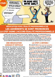 NÉGOCIATION POUR L’ÉGALITÉ PROFESSIONNELLE