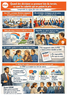 Quand des décisions se prennent loin du terrain, ce sont les salariés qui en paient le prix.