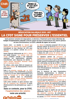 Augmentation de la prime de partage de la valeur… La CFDT a été entendue !