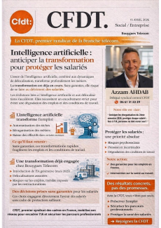 Intelligence artificielle : anticiper la transformation pour protéger les salariés.