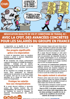 NÉGOCIATION QUALITÉ DE VIE ET CONDITIONS DE TRAVAIL