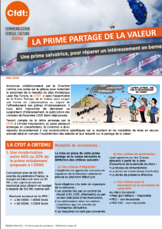 Une prime salvatrice, pour réparer un intéressement en berne !