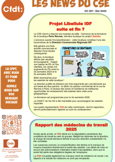 Les News du CSE - Direction Orange Ile-de-France – Mai 2026