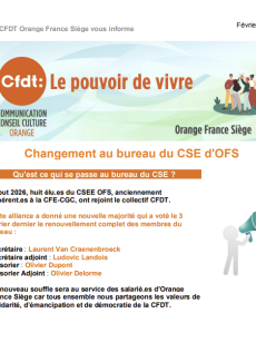 La Voix de la CFDT OFS : N°16 (Avril 2026)
