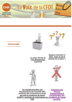 La Voix de la CFDT OFS Mai 2026