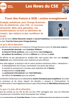 Les News du CSE de mars 2026