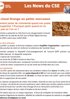 Les News du CSE d’avril 2026