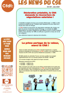 Les News du CSE - Direction Orange Ile-de-France – Juin 2026