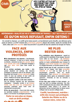 RÉFÉRENDUM « QVCT » : ce qu'on nous refusait, enfin obtenu !