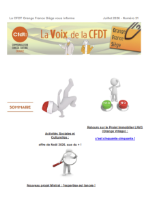 La Voix de la CFDT OFS : N°21