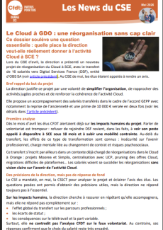 Les News du CSE de mai 2026