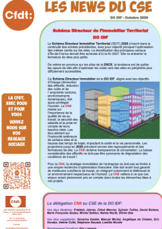 Les News du CSE - Direction Orange Ile-de-France – Octobre 2026