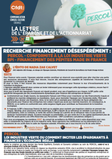 LA LETTRE DE L’ÉPARGNE N°48