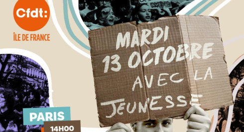 RENDEZ-VOUS À PARIS LE 13 OCTOBRE à 14h PARCOURS : DÉPART PLACE D'ITALIE EN DIRECTION DES INVALIDES