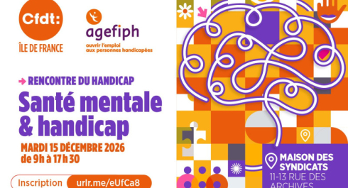 Rencontre annuelle du HANDICAP: Santé mentale & Handicap !