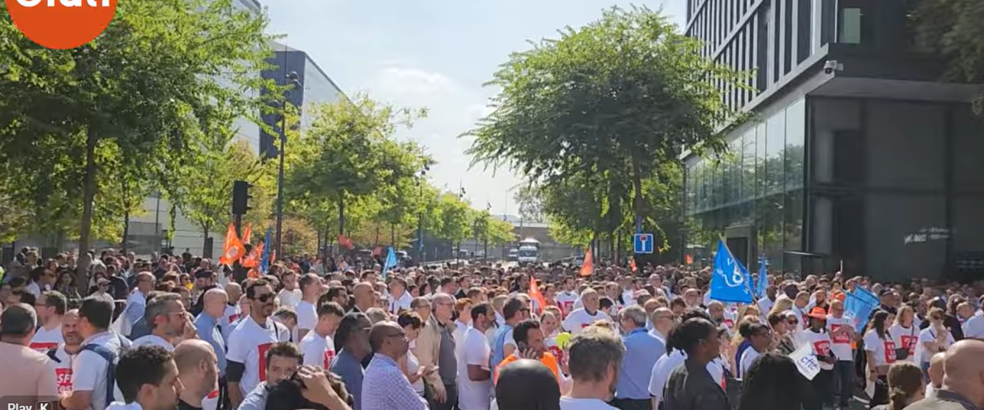 LA MOBILISATION EN VIDEO : SFR Grève du 24 septembre 2026