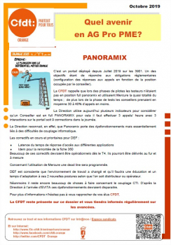 QUEL AVENIR EN AG PRO PME