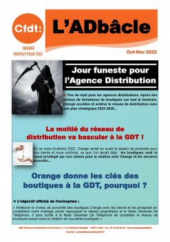 Jour funeste pour l’Agence Distribution