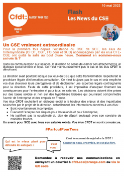 Un CSE vraiment extraordinaire