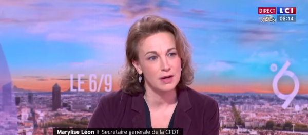 "On a qualifié la loi immigration de loi de la honte en ce qui concerne la CFDT"