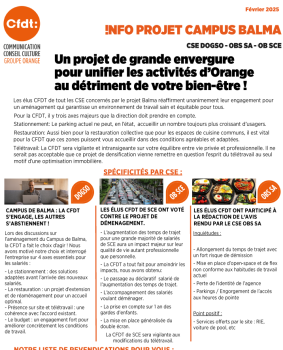 INFO PROJET CAMPUS BALMA