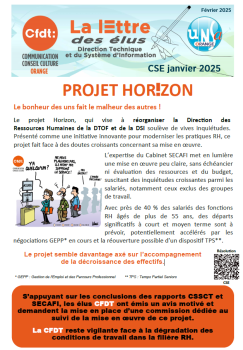 La Lettre des Elus DTSI