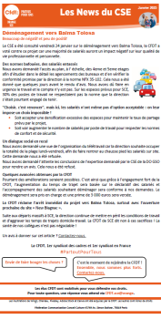 Déménagement vers Balma Tolosa