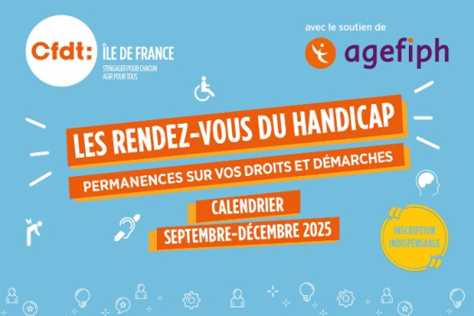 LES RENDEZ-VOUS DU HANDICAP - PERMANENCES SUR VOS DROITS ET DÉMARCHES