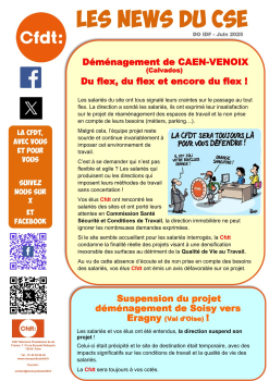 Les News du CSE - JUIN 2025
