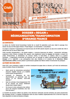 2ÈME ROUND ! LANCEMENT DE LA PROCÉDURE AU CSEC*