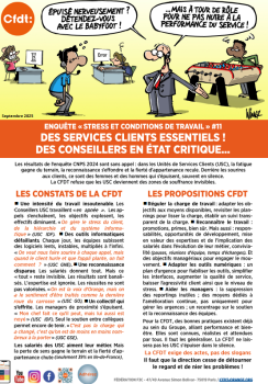 ENQUÊTE « STRESS ET CONDITIONS DE TRAVAIL » #11