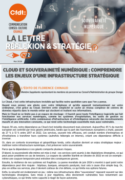 LA LETTRE RÉFLEXION & STRATÉGIE N°2