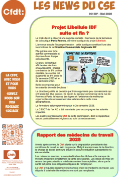 Les News du CSE - Direction Orange Ile-de-France – Mai 2026