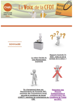 La Voix de la CFDT OFS Mai 2026