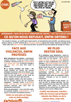 RÉFÉRENDUM « QVCT » : ce qu'on nous refusait, enfin obtenu !